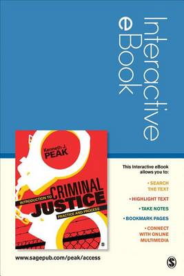 Book cover for Introduction to Criminal Justice Interactive eBook