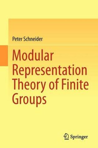 Cover of Modular Representation Theory of Finite Groups