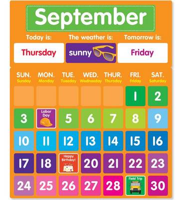Cover of Color Your Classroom Calendar Bulletin Board