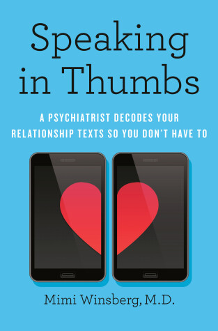 Book cover for Speaking in Thumbs