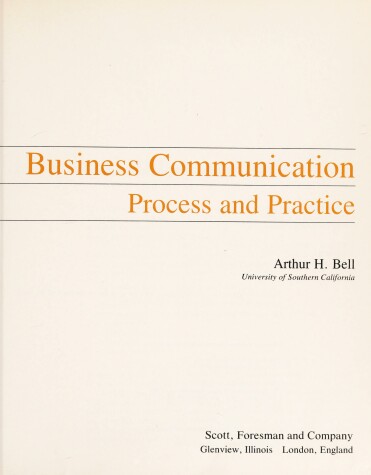 Book cover for Business Communication