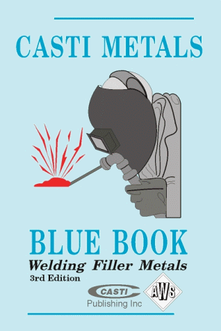 Book cover for CASTI Metals Blue Book: Welding Filler Metals