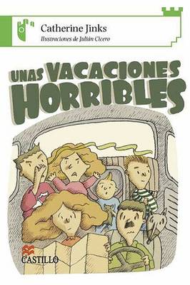 Book cover for Unas Vacaciones Horribles