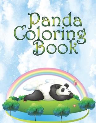 Book cover for Panda Coloring Book