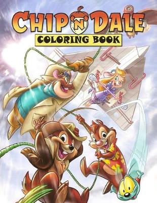 Book cover for Chip and Dale Coloring Book