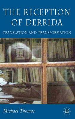 Book cover for The Reception of Derrida