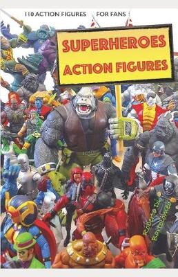 Book cover for Superhero action figures