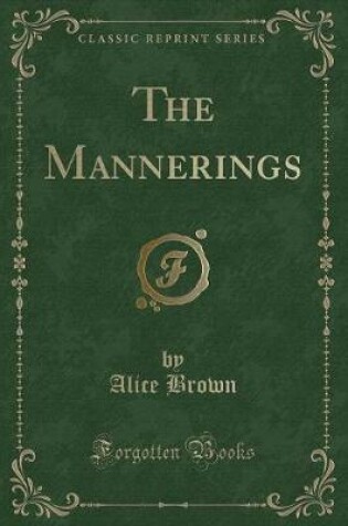 Cover of The Mannerings (Classic Reprint)