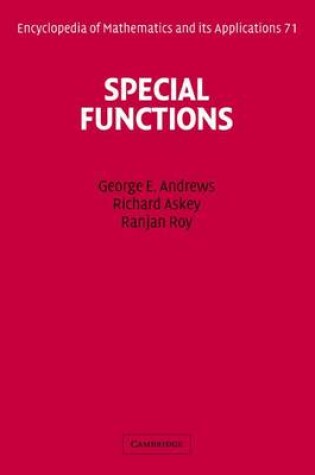 Cover of Special Functions