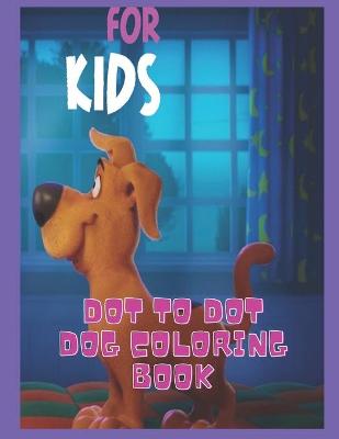 Book cover for Dot to Dot dog Coloring Book