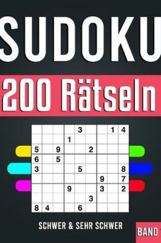 Cover of 200 Sudoku Schwer & Sehr Schwer