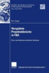 Book cover for Verspätete Projektabbrüche in F&E