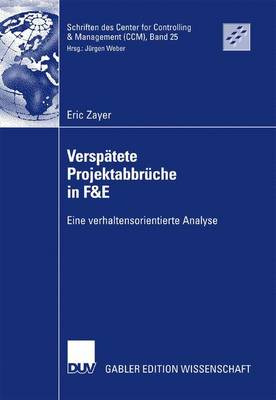 Cover of Verspätete Projektabbrüche in F&E