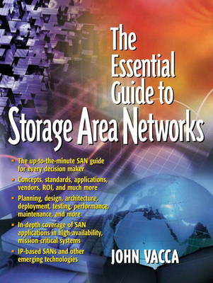 Book cover for The Essential Guide to Storage Area Networks