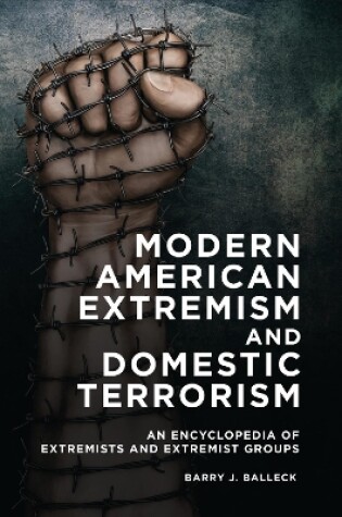 Cover of Modern American Extremism and Domestic Terrorism