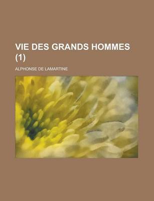 Book cover for Vie Des Grands Hommes (1)