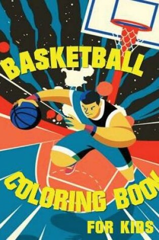 Cover of Basketball Coloring Book