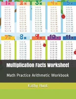 Book cover for Multiplication Facts Worksheet
