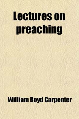 Cover of Lectures on Preaching