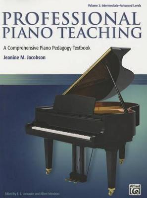 Book cover for Professional Piano Teaching, Volume 2