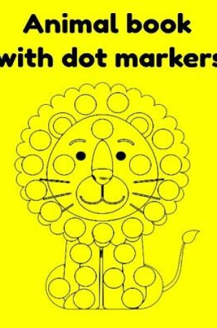 Cover of Animal book with dot markers