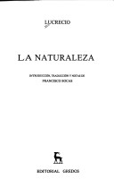 Book cover for La Naturaleza