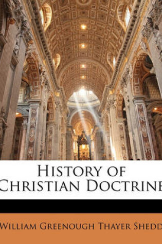 Cover of History of Christian Doctrine