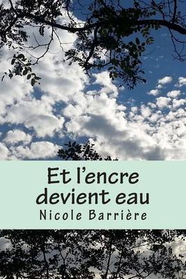 Book cover for Et l'encre devient eau