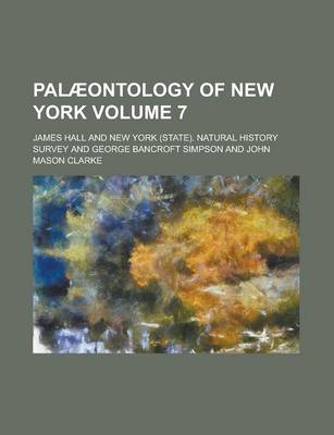 Book cover for Palaeontology of New York Volume 7