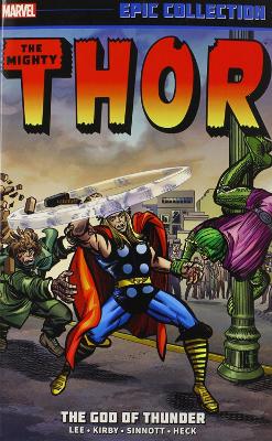 Book cover for Thor Epic Collection: The God Of Thunder