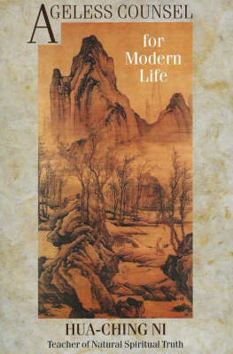 Book cover for Ageless Counsel for Modern Life