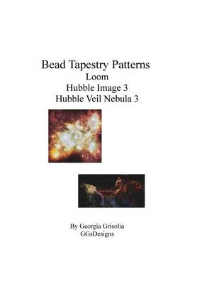 Book cover for Bead Tapestry Patterns loom Hubble Image 3 Hubble Veil Nebula 3