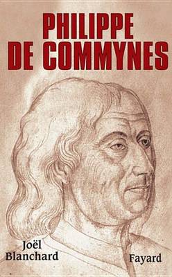 Book cover for Philippe de Commynes