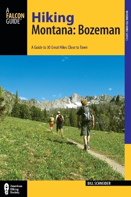 Book cover for Hiking Montana: Bozeman