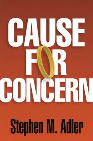 Cover of Cause for Concern