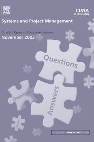 Cover of Systems and Project Management November 2003