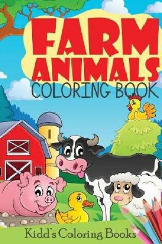 Cover of Farm Animals Coloring Book