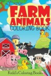 Book cover for Farm Animals Coloring Book