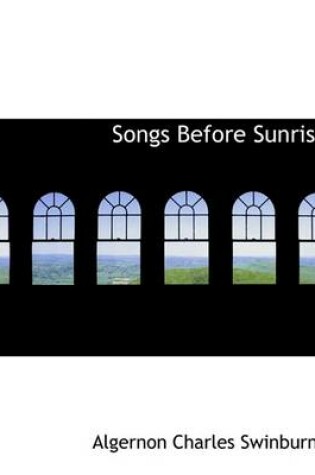 Cover of Songs Before Sunrise