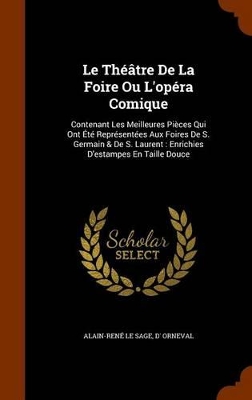 Book cover for Le Theatre de La Foire Ou L'Opera Comique