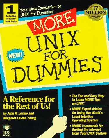 Book cover for More UNIX For Dummies