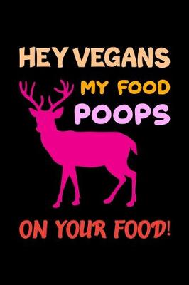 Book cover for Hey Vegans My Food Poops On Your Food!