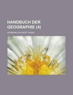 Book cover for Handbuch Der Geographie (4 )