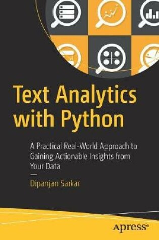 Cover of Text Analytics with Python