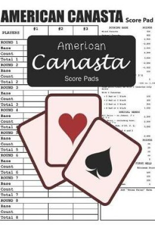 Cover of American Canasta Score Pads