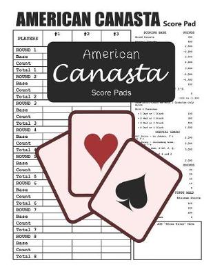 Book cover for American Canasta Score Pads