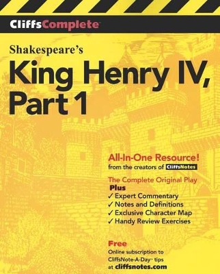 Book cover for Cliffscomplete King Henry IV, Part I