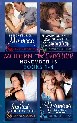Book cover for Modern Romance November 2016 Books 1-4