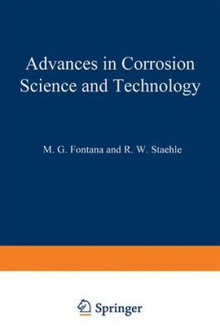 Cover of Advances in Corrosion Science and Technology