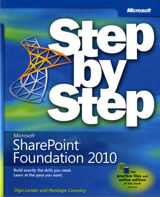 Book cover for Microsoft SharePoint Foundation 2010 Step by Step